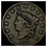 1832 Coronet Head Large Cent LIGHTLY  CIRCULATED