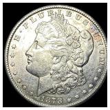 1878-S Silver Morgan Dollar CLOSELY UNCIRCULATED