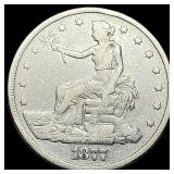 1877-S Silver Trade Dollar NICELY CIRCULATED