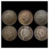 [6]1864-1865 Indian Head Cent LIGHTLY  CIRCULATED