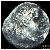 Greco-Bactria Eucratides I 171-145 BC Silver Obol