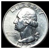 1932-D Silver Washington Quarter UNCIRCULATED