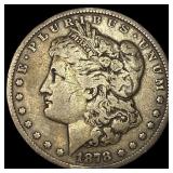 1878-S Silver Morgan Dollar LIGHTLY CIRCULATED
