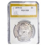 1879-CC Morgan Silver Dollar PGA VG8