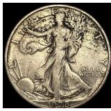 1928-S Silver Walking Liberty Half Dollar LIGHTLY