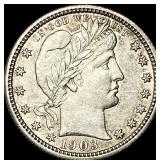 1903 Barber Silver Quarter CLOSELY  UNCIRCULATED