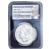 1881-S Morgan Silver Dollar