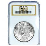 1898-O Morgan Silver Dollar NGC MS63