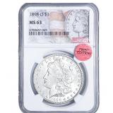 1898-O Morgan Silver Dollar NGC MS63