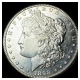 1898-S Silver Morgan Dollar CLOSELY  UNCIRCULATED
