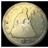 1875-S Seated Liberty Dime NICELY CIRCULATED