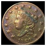 1820 Coronet Head Large Cent LIGHTLY  CIRCULATED