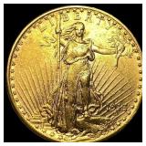 1913-D Gold $20 Saint-Gaudens Double Eagle  UNCIR