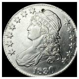 1830 Capped Bust Half Dollar NICELY CIRCULATED