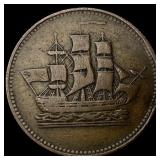 "Ships Colonies & Commerce" Token 1830s UK. LIGH