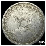 1914 Mexico Silver 2 Pesos