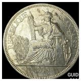 1899A French Indo-China .7813oz Silver Piastre