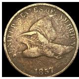 1857 Flying Eagle Cent LIGHTLY CIRCULATED