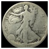 1916 Walking Liberty Half Dollar NICELY  CIRCULAT