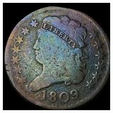 1809 Classic Head Half Cent NICELY CIRCULATED