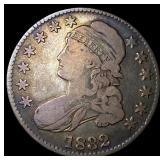 1832 Capped Bust Half Dollar LIGHTLY CIRCULATED