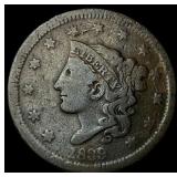 1839 Coronet Head Large Cent NICELY CIRCULATED