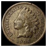 1908-S Indian Head Cent LIGHTLY CIRCULATED