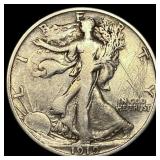 1919-S Silver Walking Liberty Half Dollar  LIGHTL