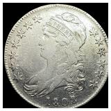 1808/7 Silver Capped Bust Half Dollar LIGHTLY  CI