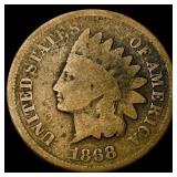 1868 Indian Head Cent NICELY CIRCULATED