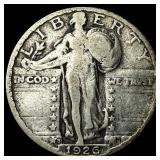 1926-S Silver Standing Liberty Quarter LIGHTLY CIR