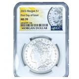 2023 Morgan Silver Dollar NGC MS70