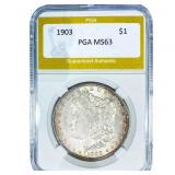 1903 Morgan Silver Dollar PGA MS63