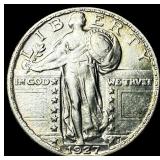 1927 Standing Liberty Silver Quarter CLOSELY  UNC