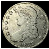 1833 Capped Bust Half Dollar NICELY  CIRCULATED
