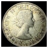 1958 Canada Silver 50 Cents CLOSELY  UNCIRCULATED