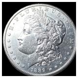 1889-S Silver Morgan Dollar CHOICE AU
