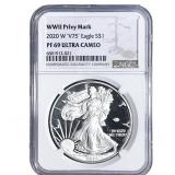 2020-W Silver Eagle NGC PF69 Ultra Cameo