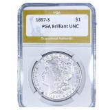 1897-S Morgan Silver Dollar PGA Brilliant UNC