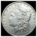1896 Morgan Silver Dollar NEARLY UNCIRCULATED