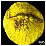 1795-1850 India-Cochin Uncirculated Gold Fanams