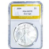 2004 Silver Eagle PGA MS70