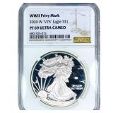 2020-W Silver Eagle NGC PF69 Ultra Cameo