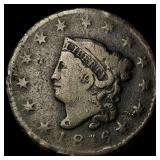 1846 Braided Hair Large Cent NICELY CIRCULATED