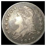 1810 Capped Bust Half Dollar LIGHTLY  CIRCULATED