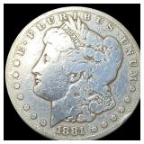 1881-CC Silver Morgan Dollar HIGH GRADE
