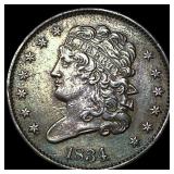 1834 Classic Head Half Cent CLOSELY  UNCIRCULATED