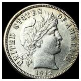 1912-D Silver Barber Dime UNCIRCULATED