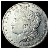 1896-S Silver Morgan Dollar NEARLY  UNCIRCULATED