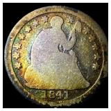 1841-O Silver Half Dime NICELY CIRCULATED